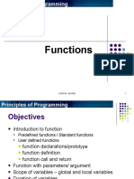 Functions: CSEB134: BS/2008 1