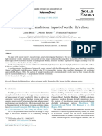 Dynamic Daylight Simulations: Impact of Weather File's Choice