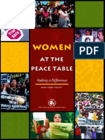 Women at The Peace Table - Making A Difference