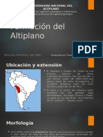 Formación de La Altiplano