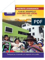 PDC Ayahuanco 2017 - 2030