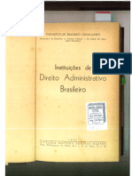 Instituições de Direito Administrativo Brasileiro de Themistocles Brandão Cavalcanti 