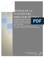 El Trabajo Corporal en La Formacion Del Actor