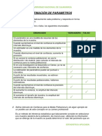 Estimación de Parametros