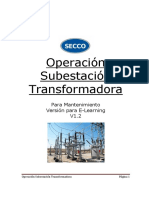 Operación Subestación Transformadora V1.2