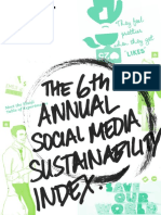 The 6th Annual Social Media Sustainability Index PDF