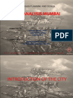 City Analysis Mumbai: Ar-421 Urban Planning and Design