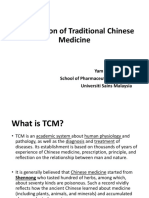 Introduction of TCM