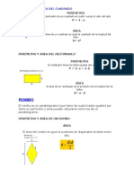 Area y Perimetro Cuadrado y Rectángulo