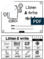 Listen & Write Module