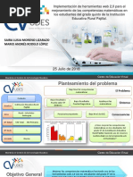 Diapositivas para Sustentacion