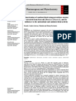 Dimerization of Xanthorrhizol Using Peroxidase Enzyme Extracted From Broccoli (Brasicca Oleacea L) and Its Influence To The Antioxidant and Antimicrobial Activity