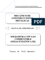 Soldadura Con Gas Combustible (Oxiacetilenica III)