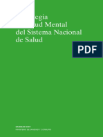 Estrategia en Salud Mental