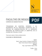 Tesis - Programa de Control Interno y Su Incidencia en El Proceso Logístico