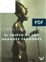 Jacq Christian. El Egipto de Los Grandes Faraones.