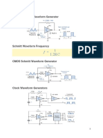 Schmitt Inverter Waveform Generator