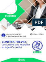 Curso Control Previo y Concurrente en Las Entidades Del Estado