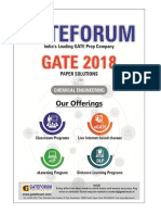 Gateforum CH GATE-2018 Solutions