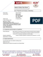 MSDS Engine Treatment