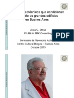 8-Condicionantes Geotecnicos de Grandes Edificios-Sfriso - SGA2013