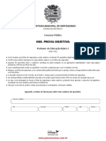 Professor de Educac o o B Isica I PDF