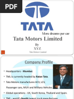 Tata Motors Limited: More Dreams Per Car