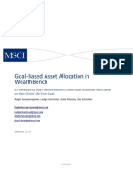 Goal Based Asset Allocation 