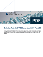 Tailoring Autocad P&Id and Autocad Plant 3D