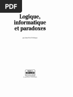 Logique Que Et Paradoxes