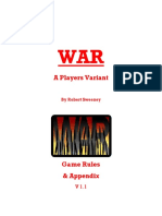 WAR Rules and Almanac 1.1