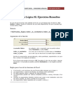 SESION 3 Excel Intermedio - Funciones Lógicas Teoria PDF