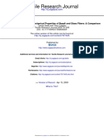 Chemical Composition and Mechanical Properties of Basalt and Glass Fibers