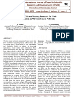 Energy Efficient Routing Protocols For Node Distribution in Wireless Sensor Networks