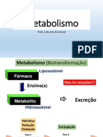 Farmacologia Metabolismo