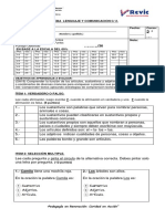 Prueba Ce 2 Lenguaje y Comunicacion