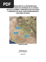 Parametros Geomorfologicos Pampa Colorada