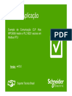 Comunicação ModBus MPC6006 Mestre Com M221 Escravo