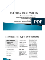 The References Are Taken From Nidi (Nickel Development Institute) Twi (The Welding Institute) Lincoln Electric International Molybdenum Association