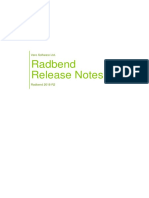 Radbend 2018 R2 - Release Notes