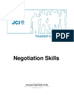 Negotiation Skills