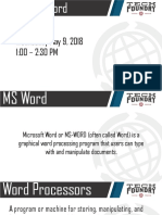 MS Word