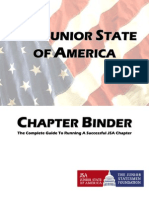 JSA Chapter Binder