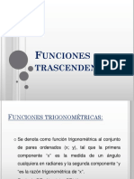 Funciones Trascendentes