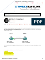 BGP RACE CONDITION - Networks Baseline - Cisco Engineers Live