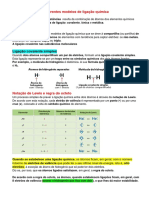 Ligação Química Hidrocarbonetos