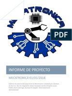 Informe Estacionamiento Con Arduino + Servos + Contador