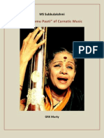 MS Subbulakshmi: The "Ammu Paati" of Carnatic Music