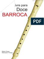 Flauta Doce Barroca - Apostila de Aprendizagem