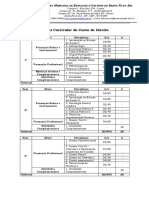 Matriz Curricular Direito Funec PDF